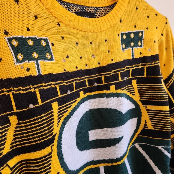 Green bay packers sweater, size small - Picture 2 of 5